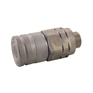 Steck-Kupplungsmuffe flachdichtend , Schneidringanschluss, BG 3, 16S, Serie FH