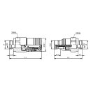 Steck-Kupplungsmuffe flachdichtend mit IG DIN 3852, BG 6,...