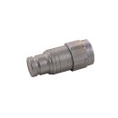 Steck-Kupplungsstecker flachdichtend mit IG DIN 3852, BG...