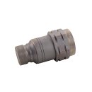 Steck-Kupplungsstecker flachdichtend mit IG DIN 3852, BG...