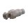 Schott-Steck-Kupplungsstecker flachdichtend , Schneidringanschluss, BG 3, 18L,FH