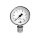 Rohrfeder-Standardmanometer, P1444, NG 63, AL unten, G 1/2 Zoll, 0 / 10 bar