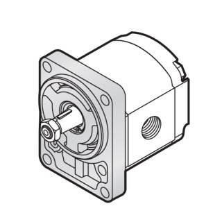 Zahnradpumpe, 2SPA14DB80C11T