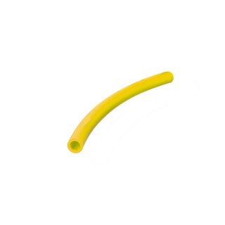 Pneumatikschlauch, AD 6 mm, ID 4 mm, PE, gelb, mind. Biege rad. 30 mm, 13 bar