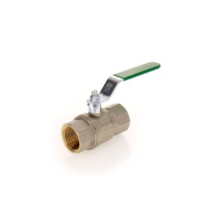 ND-Kugelhahn, ART 376 GREEN, IG 1 Zoll, IG 2 1 Zoll, 40 bar, Hebelgriff