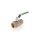 ND-Kugelhahn, ART 376 GREEN, IG 1 Zoll, IG 2 1 Zoll, 40 bar, Hebelgriff