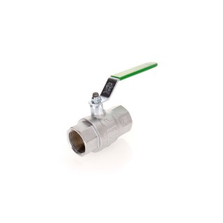 ND-Kugelhahn, ART 376 GREEN, IG 1 1/4 Zoll, IG 2 1 1/4 Zoll, 30 bar, Hebelgriff
