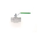 ND-Kugelhahn, ART 376 GREEN, IG 1 1/4 Zoll, IG 2 1 1/4...