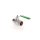 ND-Kugelhahn, ART 376 GREEN, IG 1 1/4 Zoll, IG 2 1 1/4 Zoll, 30 bar, Hebelgriff