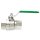 ND-Kugelhahn, ART 376 GREEN, IG 2 Zoll, IG 2 2 Zoll, 25 bar, Hebelgriff