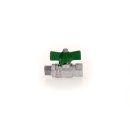 ND-Kugelhahn, ART 379 GREEN, AG 3/8 Zoll, IG 3/8 Zoll, 50...