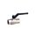 ND-Kugelhahn, Typ 890, bds IG DIN 2999, G 1/2 Zoll, ME vernickelt