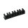 Schlauchklemmleiste, für AD Schlauch 8 mm, schwarz