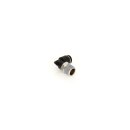 L-Steckverschraubung kurz, SQSML184, G 1/8 Zoll, 4 mm, Mini- Baureihe, mit OR