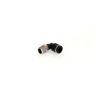 L-Steckverschraubung kurz, SQSML186, G 1/8 Zoll, 6 mm, Mini- Baureihe, mit OR