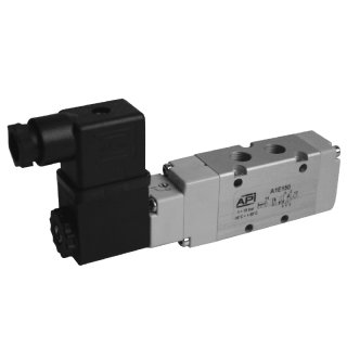 5/2-Wege Magnetventil mit Federrückstellung, A1E150-ASA1201200