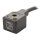 Gerätestecker BF A, LED gelb, 230V AC und VDR Kabel 5m