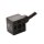 Gerätestecker BF A, LED gelb, 24V AC/DC und VDR, Kabel 5m