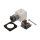Gerätestecker BF A, LED rot, 12V/DC, Löschdiode, PG11