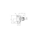 Schwenk-L-Verschraubung, Typ C34 06 18, AG G 1/8 Zoll,...