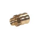 Serie 26KA AW, Verschlusskupplung AG, G 1/4 Zoll, NW 7,2...