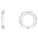 Nutmutter, DIN 70852, 56 mm x 8 mm, M 40, Stahl verzinkt...