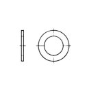 Unterlegscheibe, DIN 125 A, ID 21 mm, AD 37 mm, Stahl...