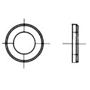Unterlegscheibe, DIN 125 B, ID 15 mm, AD 28 mm, Stahl...