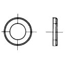 Unterlegscheibe, DIN 125 B, ID 17 mm, AD 30 mm, Stahl...