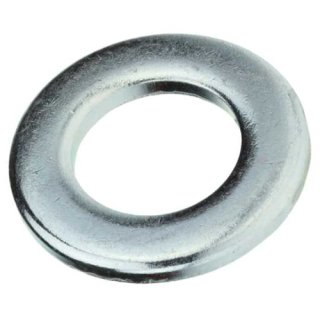 Unterlegscheibe, DIN 125 B, ID 13 mm, AD 24 mm, Stahl A2K