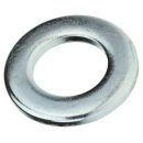 Unterlegscheibe, DIN 125 B, ID 13 mm, AD 24 mm, Stahl A2K
