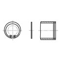 Sicherungsring, DIN 472, 16,8 mm, Federstahl phosphatiert