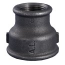 Temperguss Reduktionsmuffe, Typ 240, IG / IG, G 1 1/2...