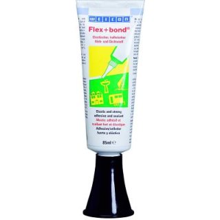 Weicon Flex+bond schwarz, 85 ml
